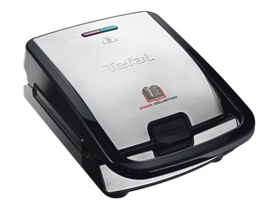 Tefal Snack Collection Sw854d incl. Toaster plates, Ribbed plates, Waffle plates, Mini-pancake plates