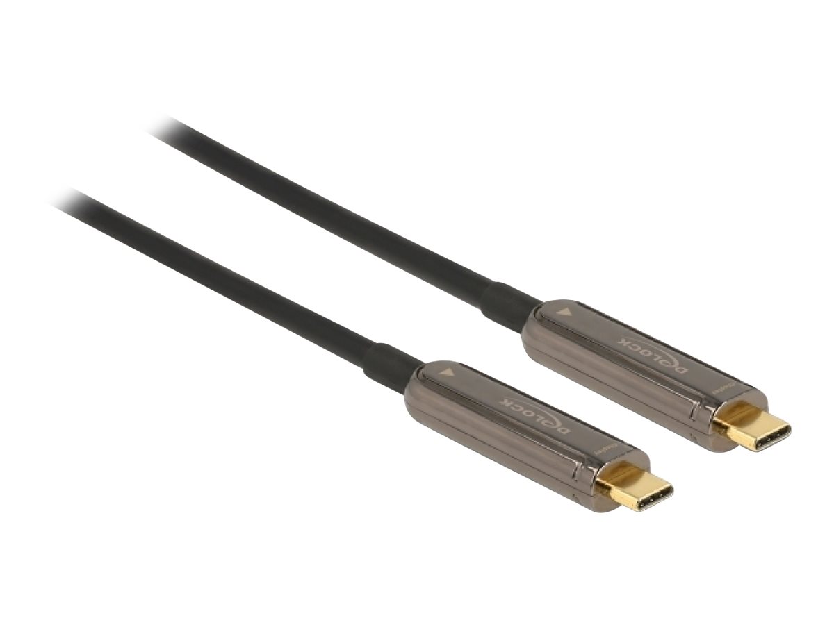 Delock Video/audiokabel 15m Sort