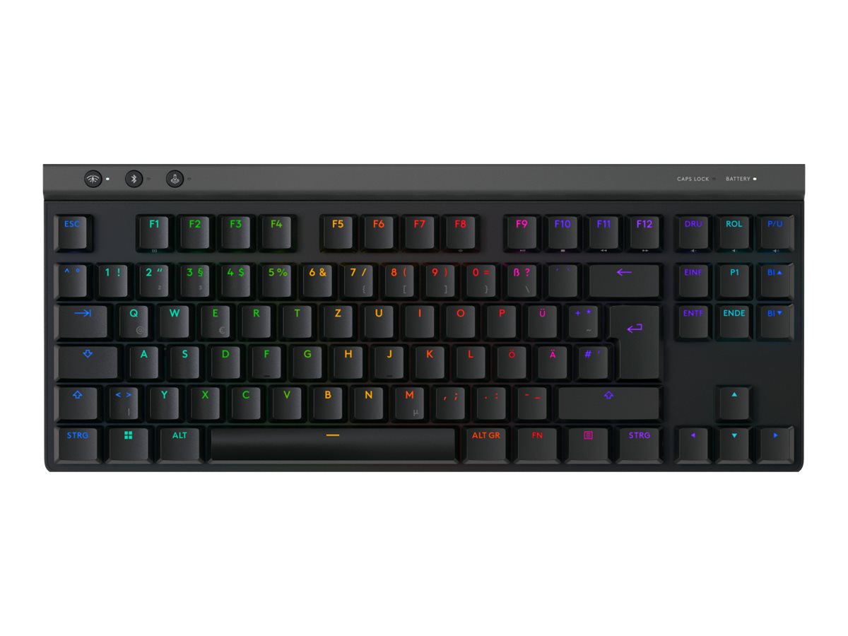 Logitech G G515 Tastatur Mekanisk LIGHTSYNC Trådløs Kablet Tjekkisk