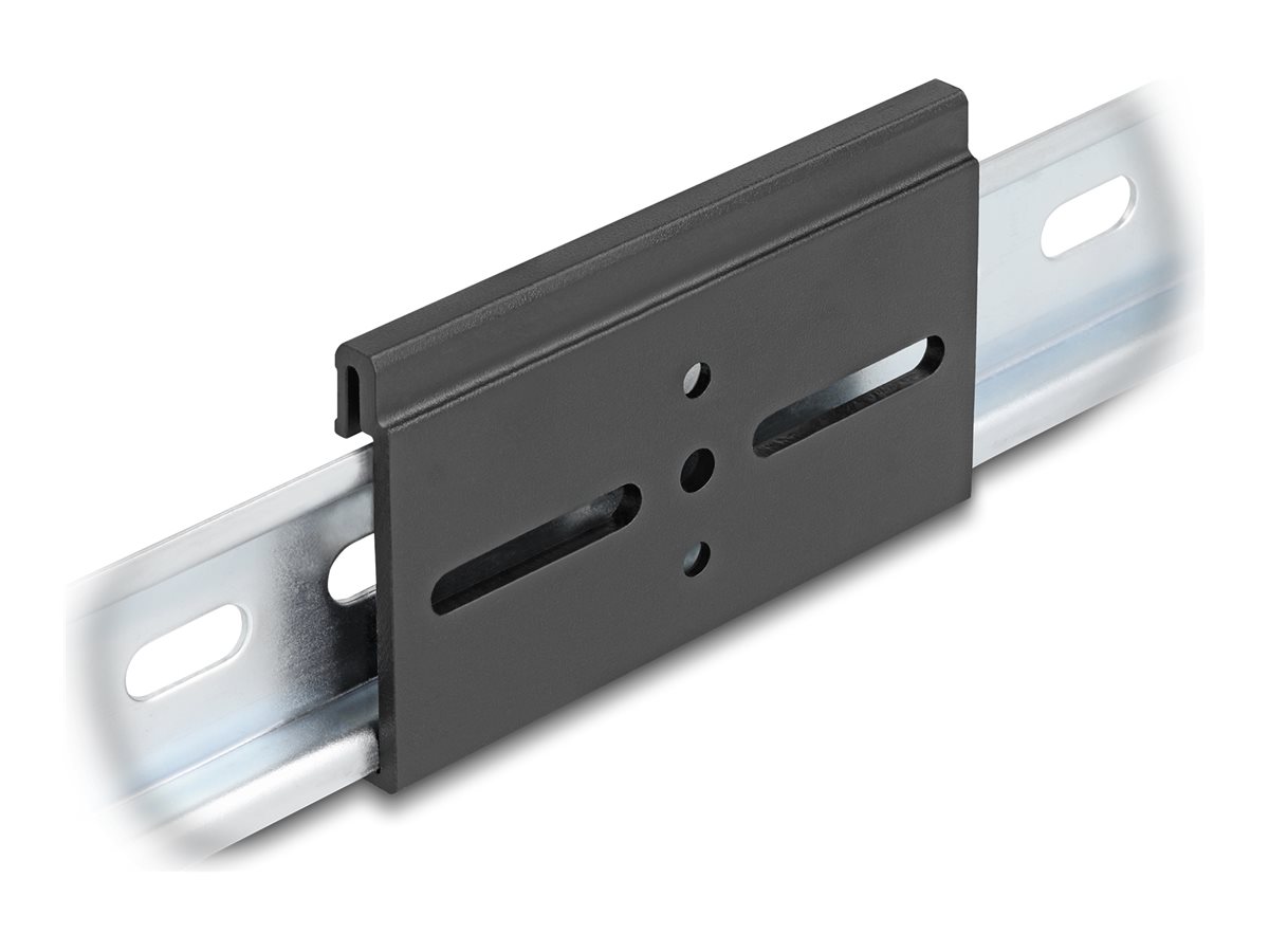 DeLOCK Monteringsklemme Sort