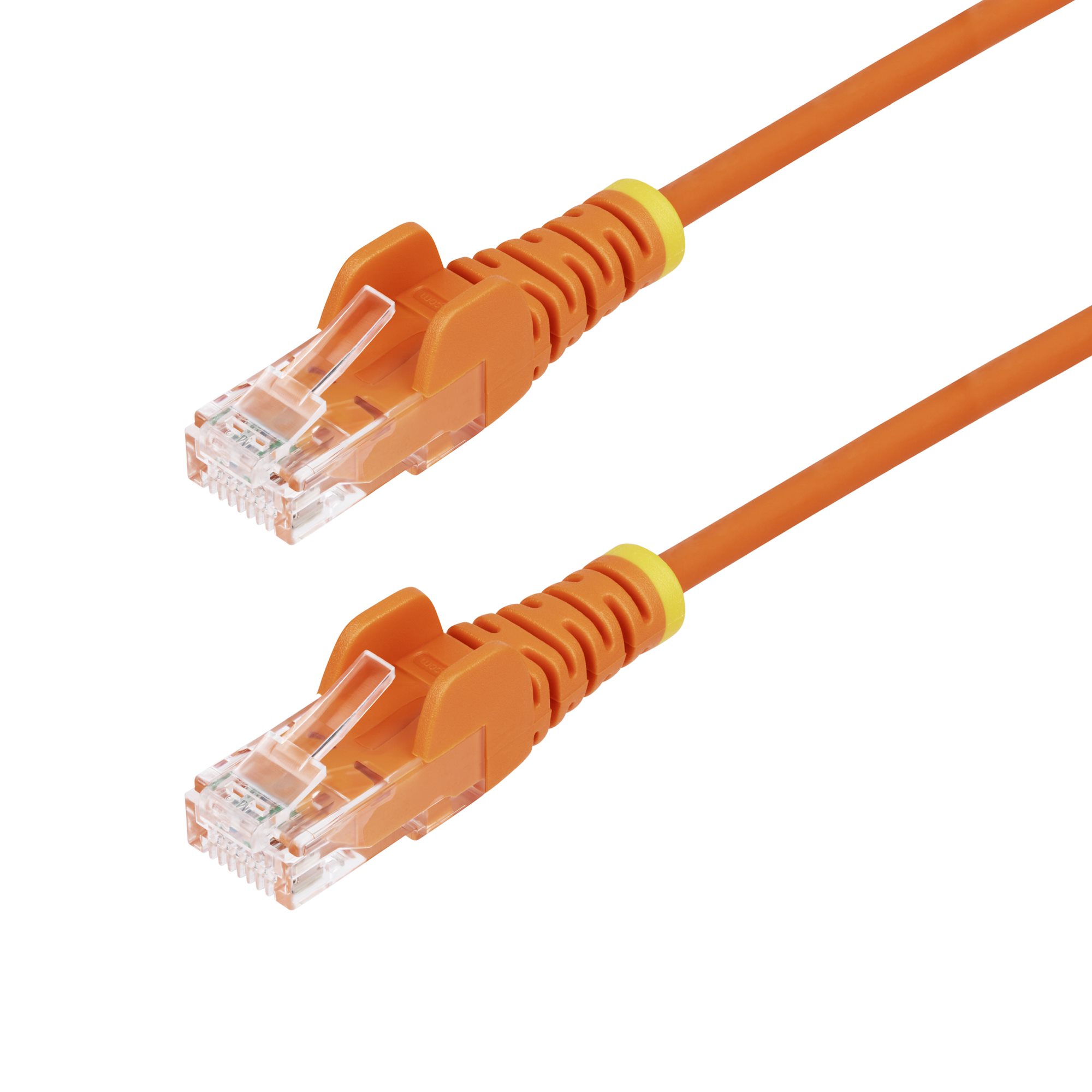 StarTech.com 1.5m Orange Slim CAT6 Ethernet Cable, Snagless, 28AWG, LSZH CAT 5/5e/6 Ikke afskærmet parsnoet (UTP) 1.5m Patchkabel Orange