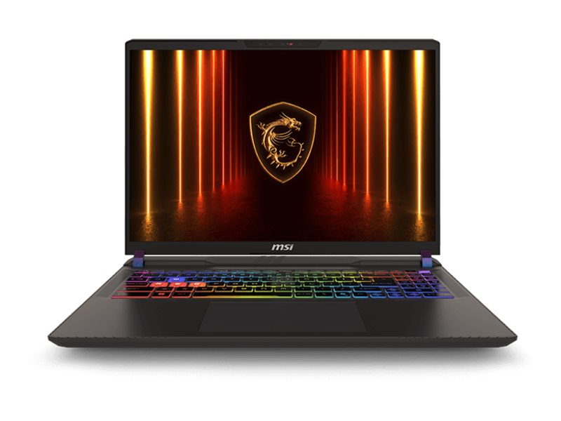 MSI Vector 16 HX AI A2XWGG-027NEU - Intel Core Ultra 9 - 275HX / op til 5.4 GHz - Win 11 Home Advanced - GeForce RTX 5070 - 16 GB RAM - 1 TB SSD NVMe - 16 2560 x 1600 (QHD+) @ 240 Hz - 2.5 Gigabit Ethernet - Wi-Fi 7, Bluetooth - kosmosgrå