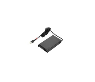 Lenovo ThinkPad 170W Slim AC Adapter (Slim-tip) - Strømforsyningsadapter - AC 90-265 V - 170 Watt - sort - for ThinkPad P1 Gen 4  P15v Gen 2  P17 Gen