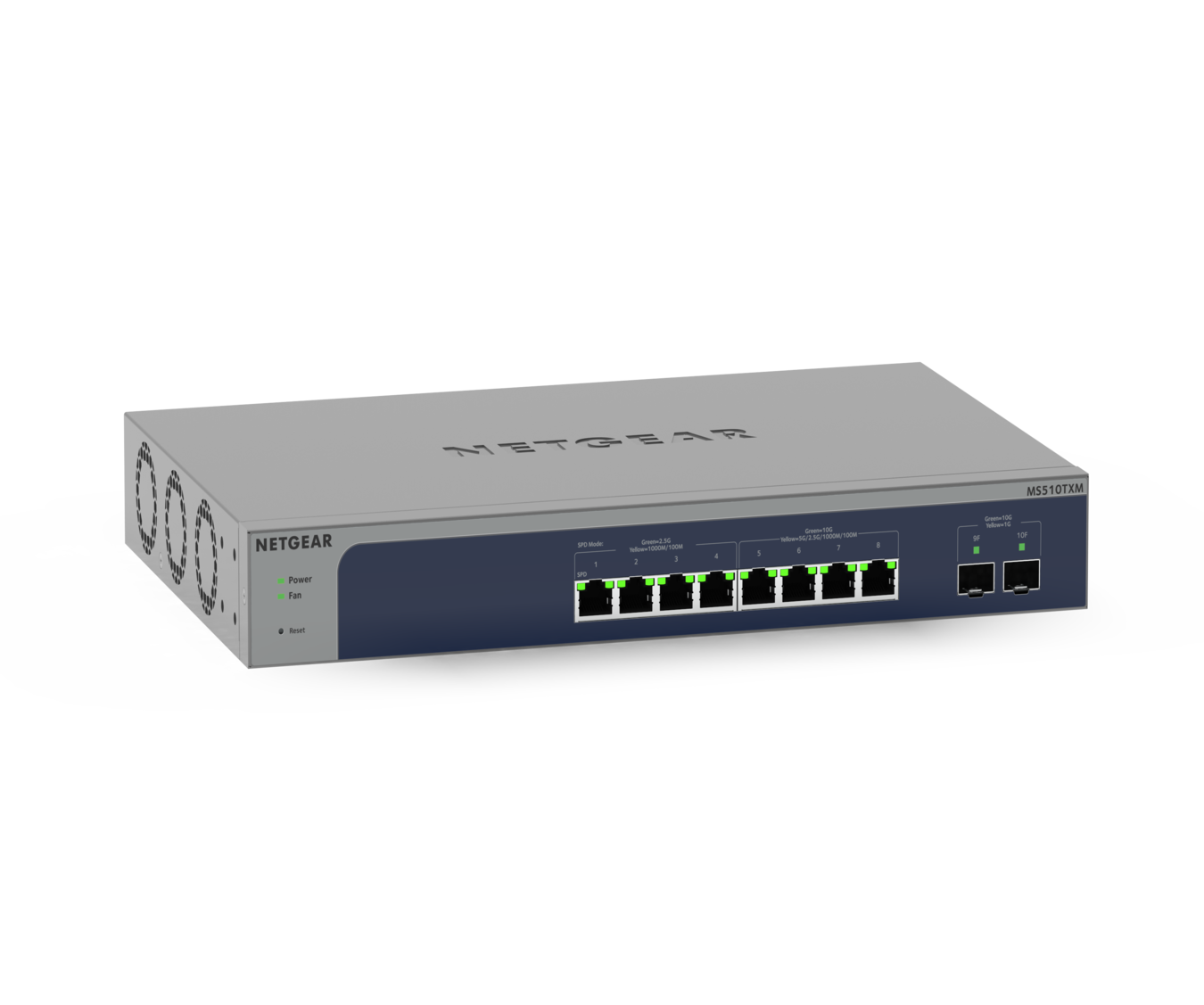 Netgear MS510TXM-100EUS 8-Port Multi-Gigabit/10G Ethernet Smart Switch with 2 SFP+ Ports