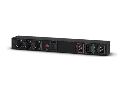CyberPower Maintenance Bypass PDU MBP20HVDE3A Strømfordelingsenhed 4-stik 16A Sort