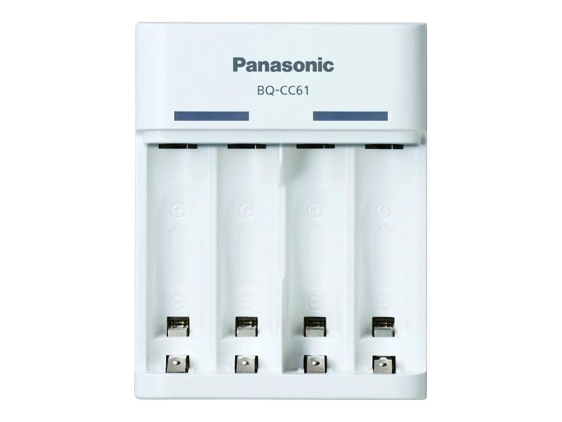 Panasonic eneloop BQ-CC61 - 10t batterioplader - (for 4xAA, 4xAAA)