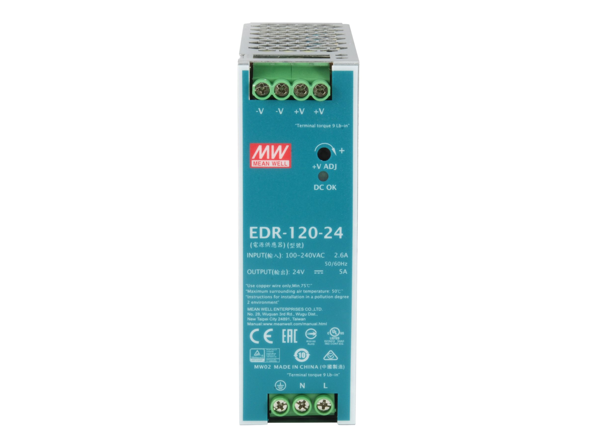 LevelOne POW-2441 - power supply - 120 Watt Strømforsyning - 120 Watt - ATX - 80 Plus