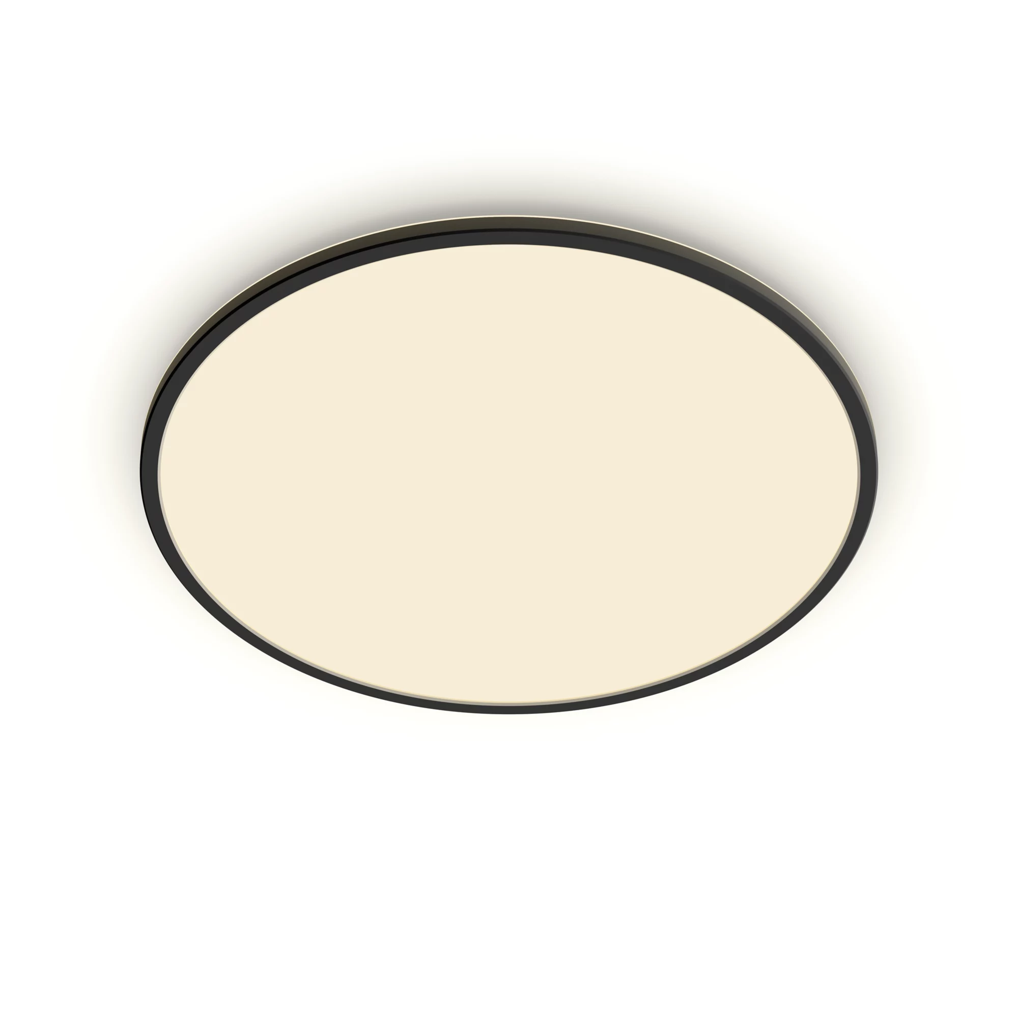 Philips Superslim CL550 - Væg/loftslampe - LED - total: 36 W - 2700 K - rund - sort