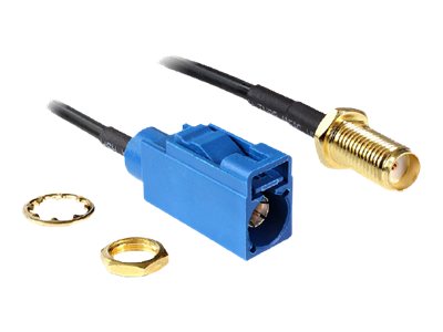 DeLOCK Antennekabel 20cm Sort Sort