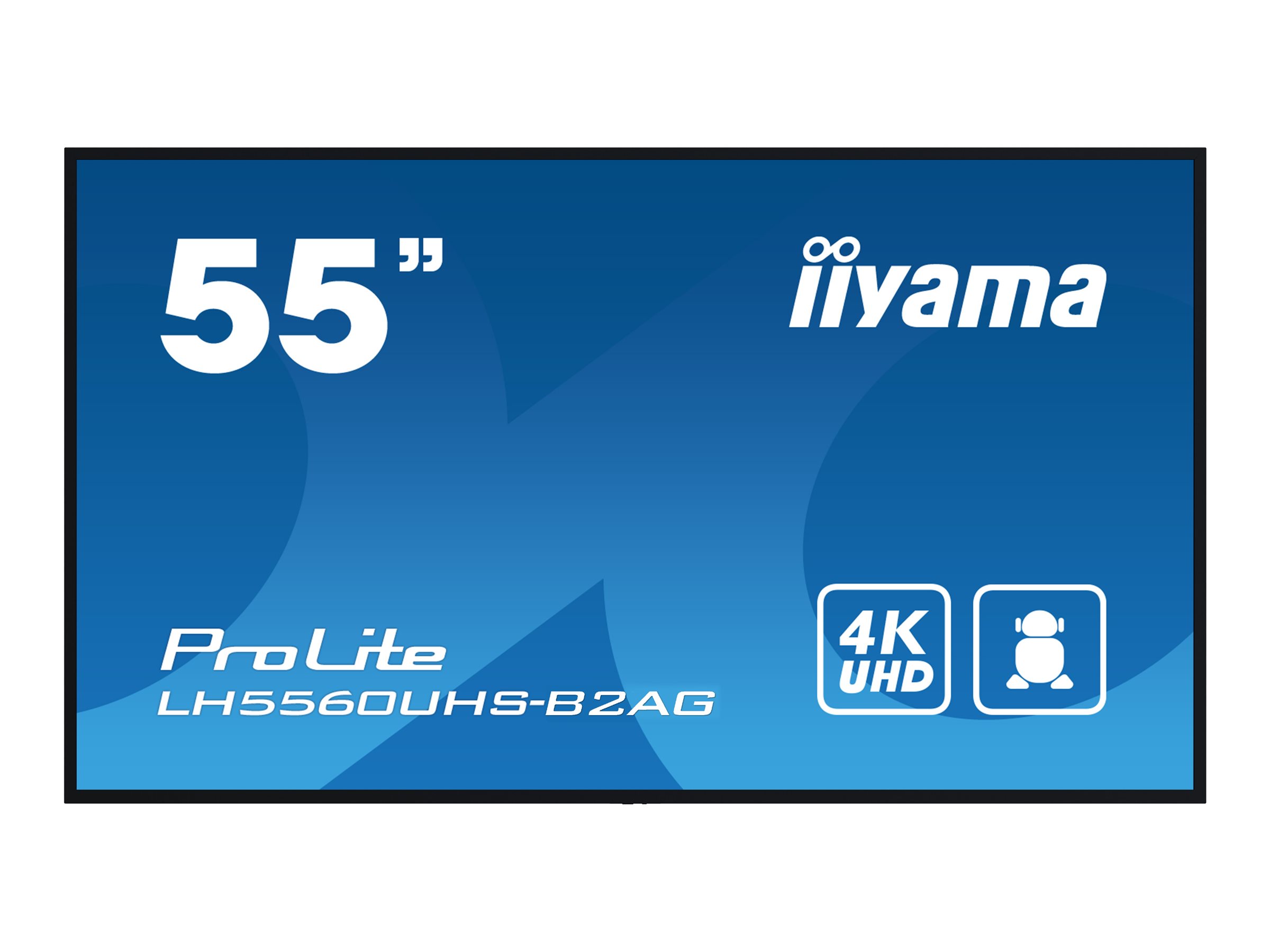 iiyama ProLite LH5560UHS-B2AG 55" Class (54.6" viewable) LED-backlit LCD display - 4K - for digital signage