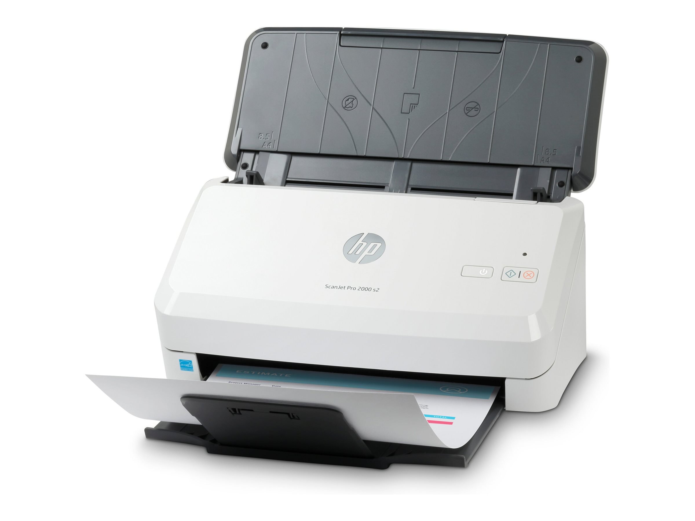 HP Scanjet Pro 2000 s2 Sheet-feed - Dokumentscanner - Duplex - 216 x 3100 mm - 600 dpi x 600 dpi - op til 35 ppm (mono) - ADF (50 ark) - op til 3500 scanninger pr. dag - USB 3.0
