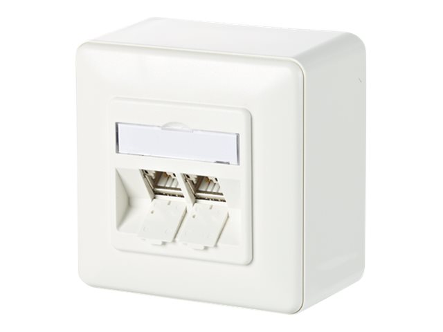 Metz Connect C6Amodul 2 port 180°M AP Hvid