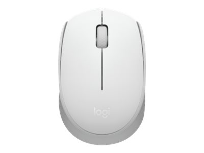 Logitech M171 - Mus - højre- og venstrehåndet - trådløs - 2.4 GHz - trådløs modtager (USB) - Off-White