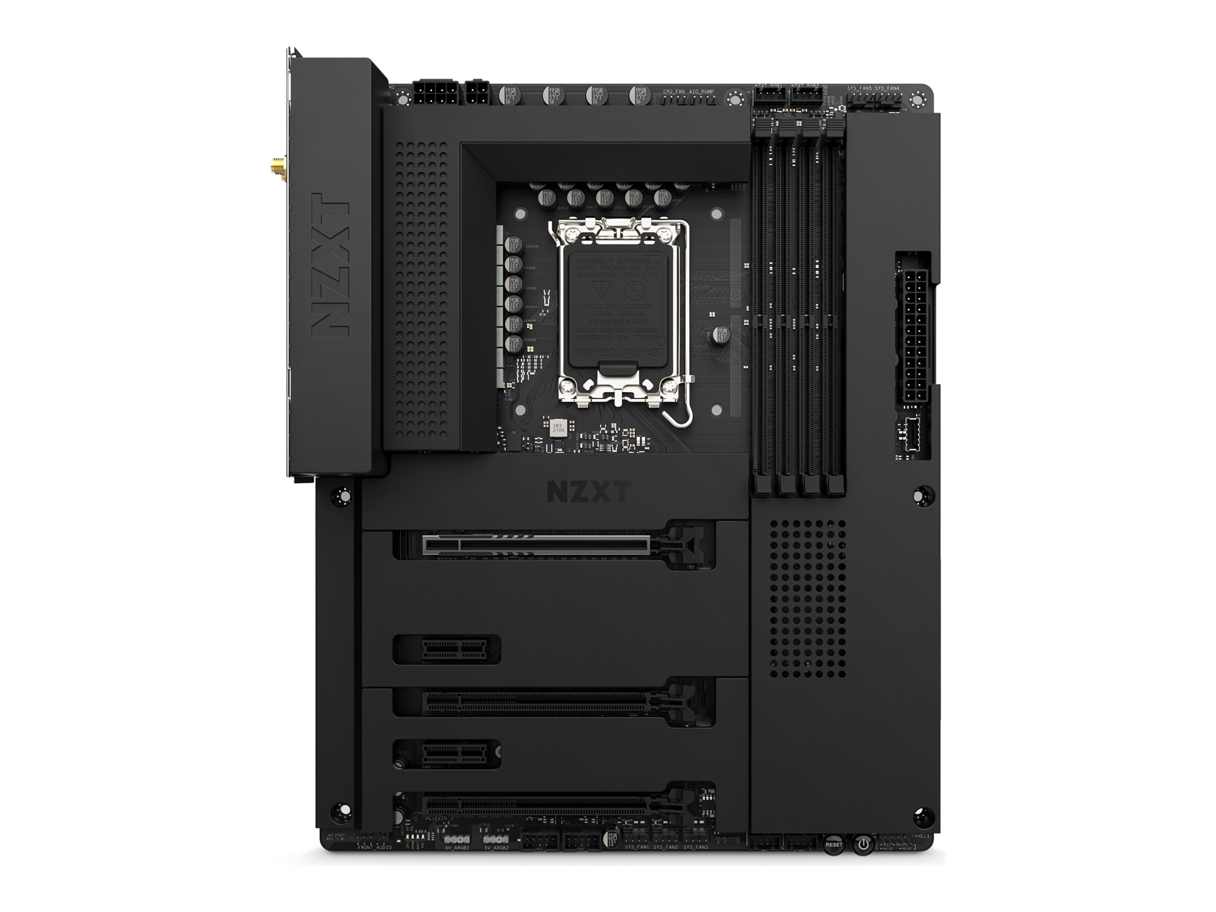 NZXT N7 Z790 Black Bundkort - Intel Z790 - Intel LGA1700 socket - DDR5 RAM - ATX