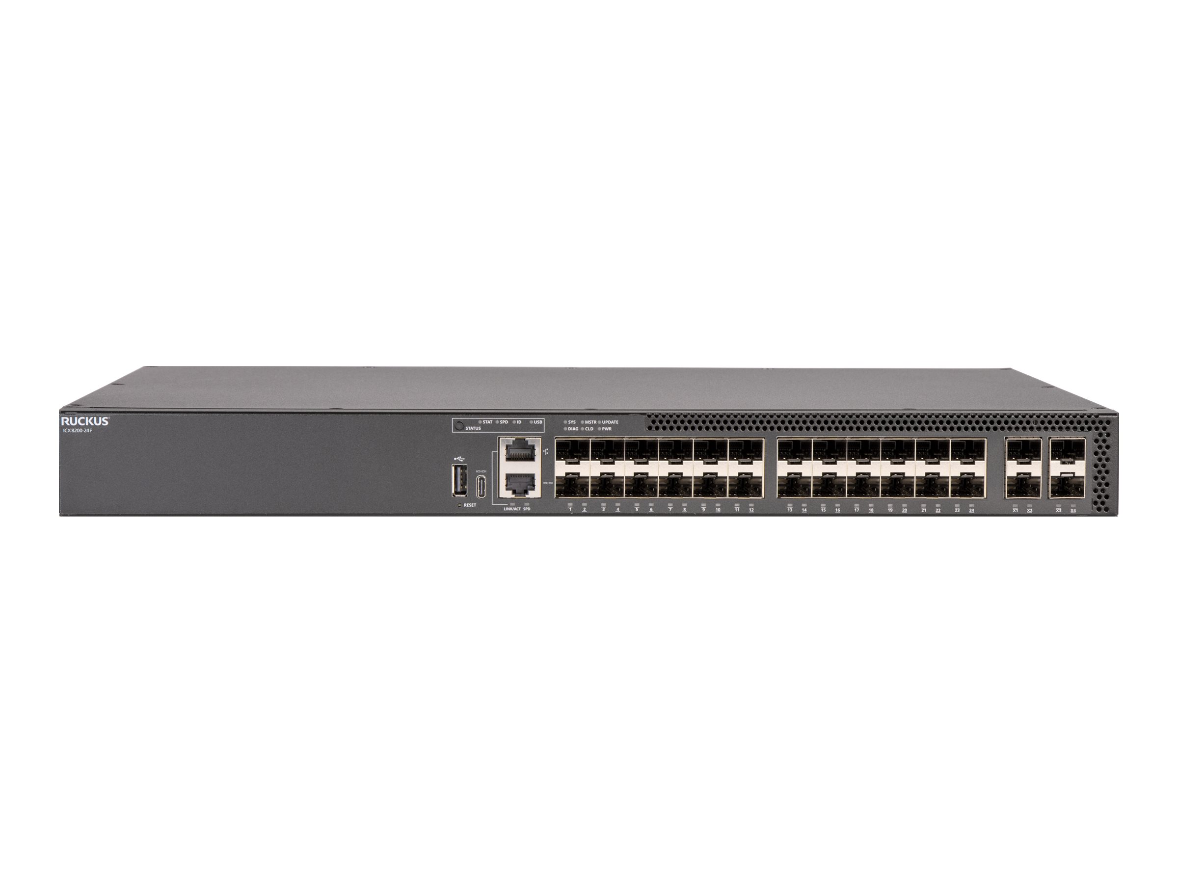 Ruckus ICX 8200-24F Switch 24-porte Gigabit Ethernet / 10 Gigabit Ethernet / 25 Gigabit Ethernet