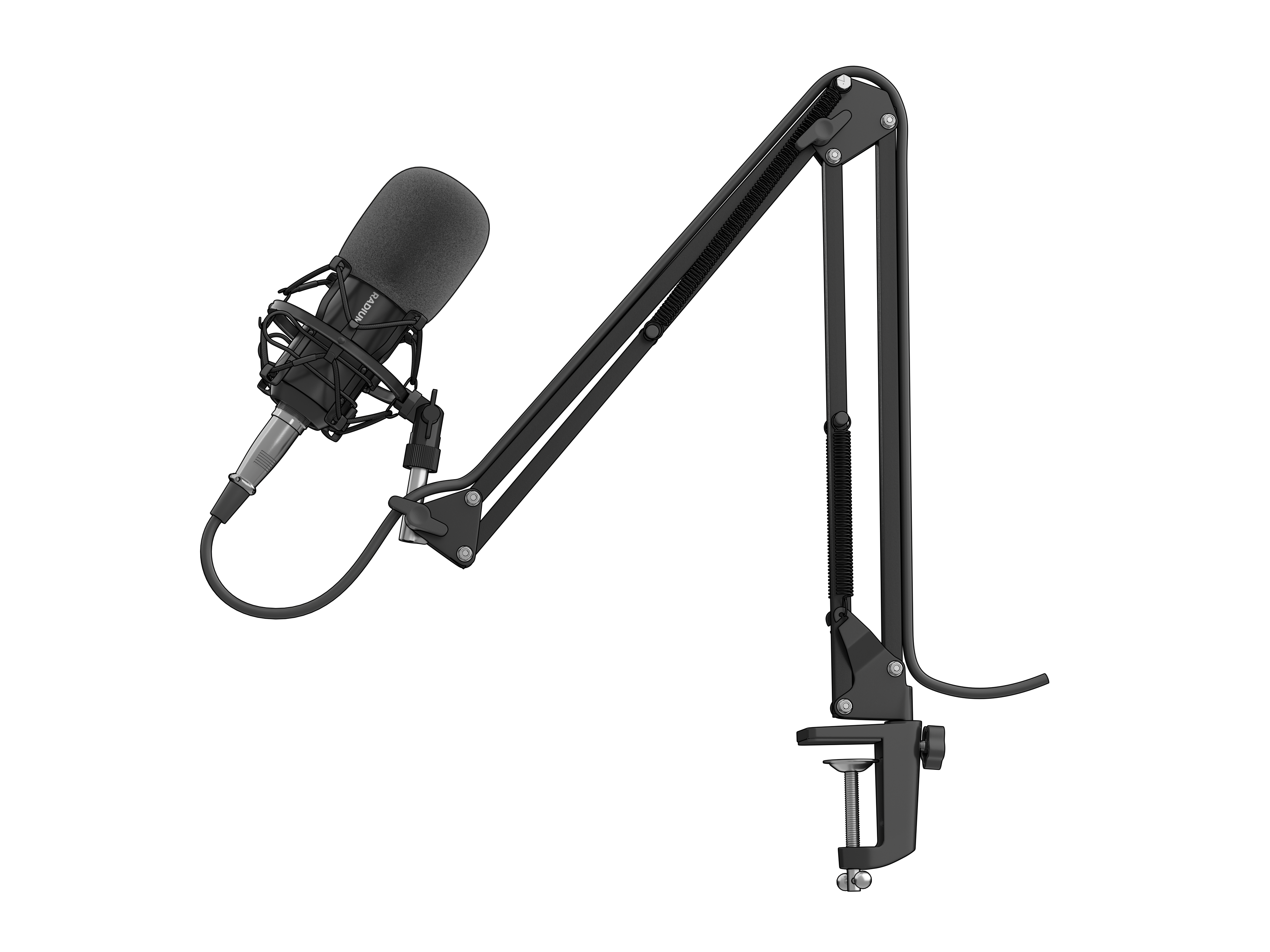 Genesis Radium 300 XLR Mikrofon Kablet -38dB Sort