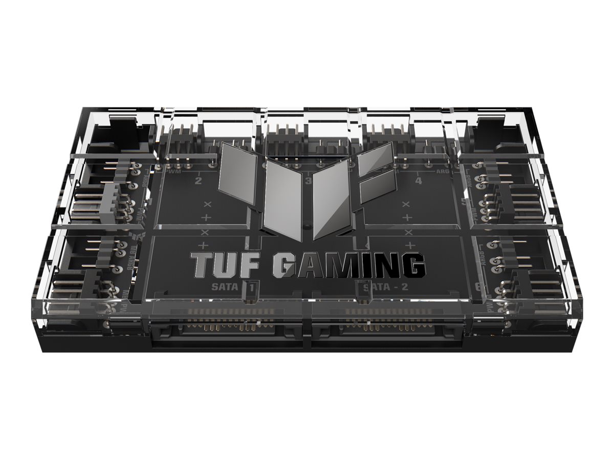 ASUS TUF Gaming ARGB PWM Fan Hub for up to six case fans Kabinet Tilbehør - GEEKD.dk