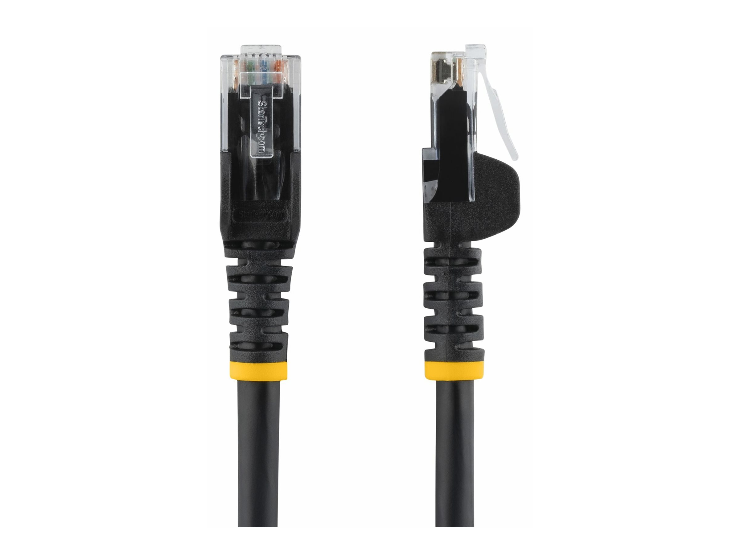 StarTech.com 1.5m CAT6 Cable - Black Snagless CAT 6 Wire - 100W RJ45 UTP 650MHz Category 6 Network Patch Cord UL/TIA (N6PATC150CMBK) CAT 6 Ikke