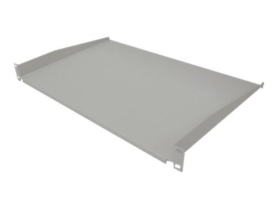 Intellinet 19" Cantilever Shelf, 1U, Shelf 300mm, Non-Vented, Grey Rackhylde Grå