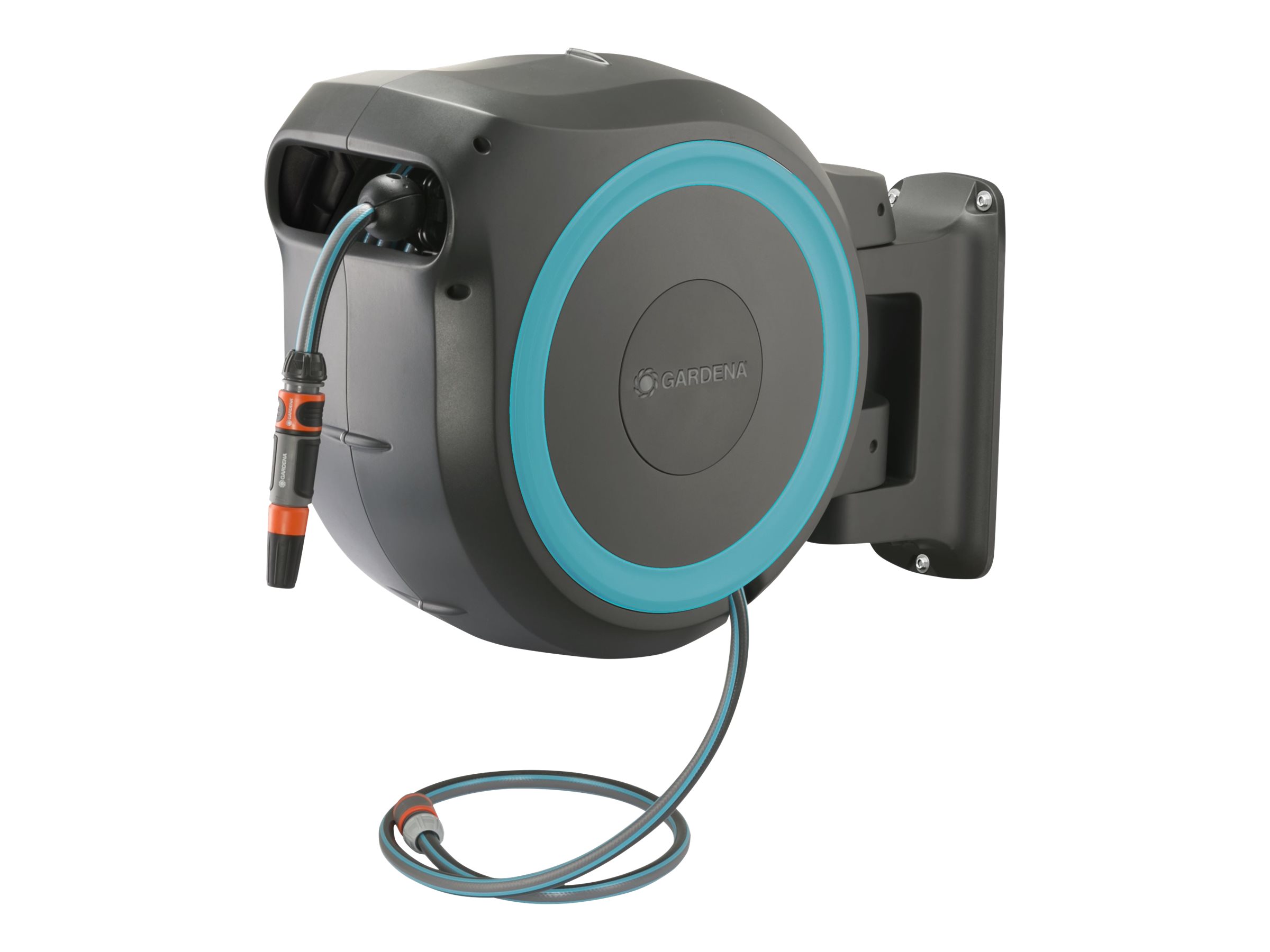 Gardena Vægslangeboks RollUp XL turkis 35 m - 18630-20