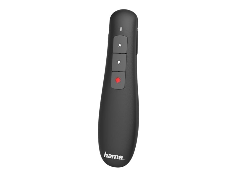 Hama X-Pointer Wireless laser presenter - Fjernbetjening til præsentation - RF - sort