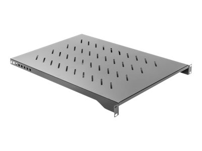 Vægmonteret 19" rackskuffe 1U - Lanberg AK-1010-B, sort