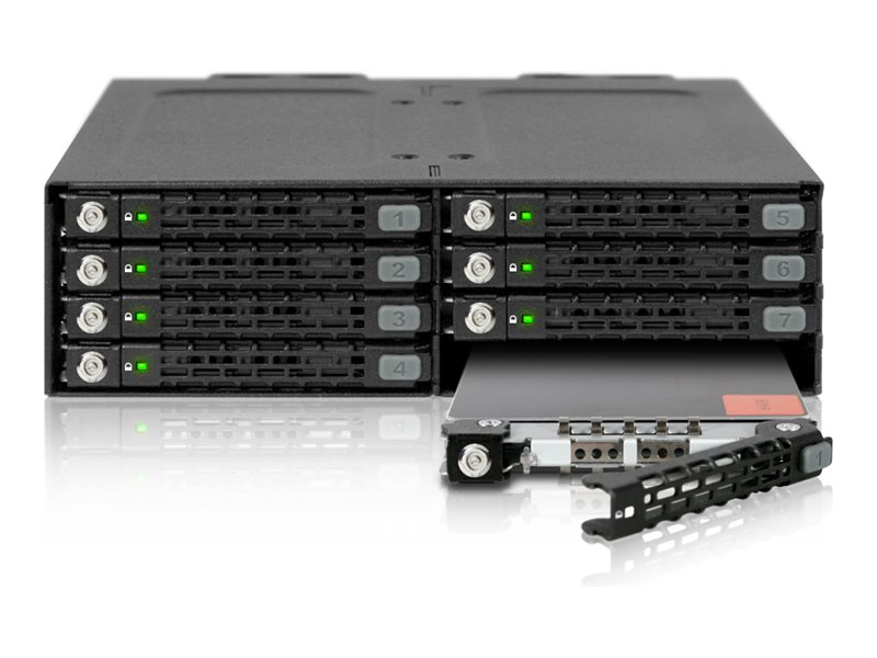 ICY Dock EZ Slide Holder til lagringsenhed (caddy) 2.5" Sort Sølv