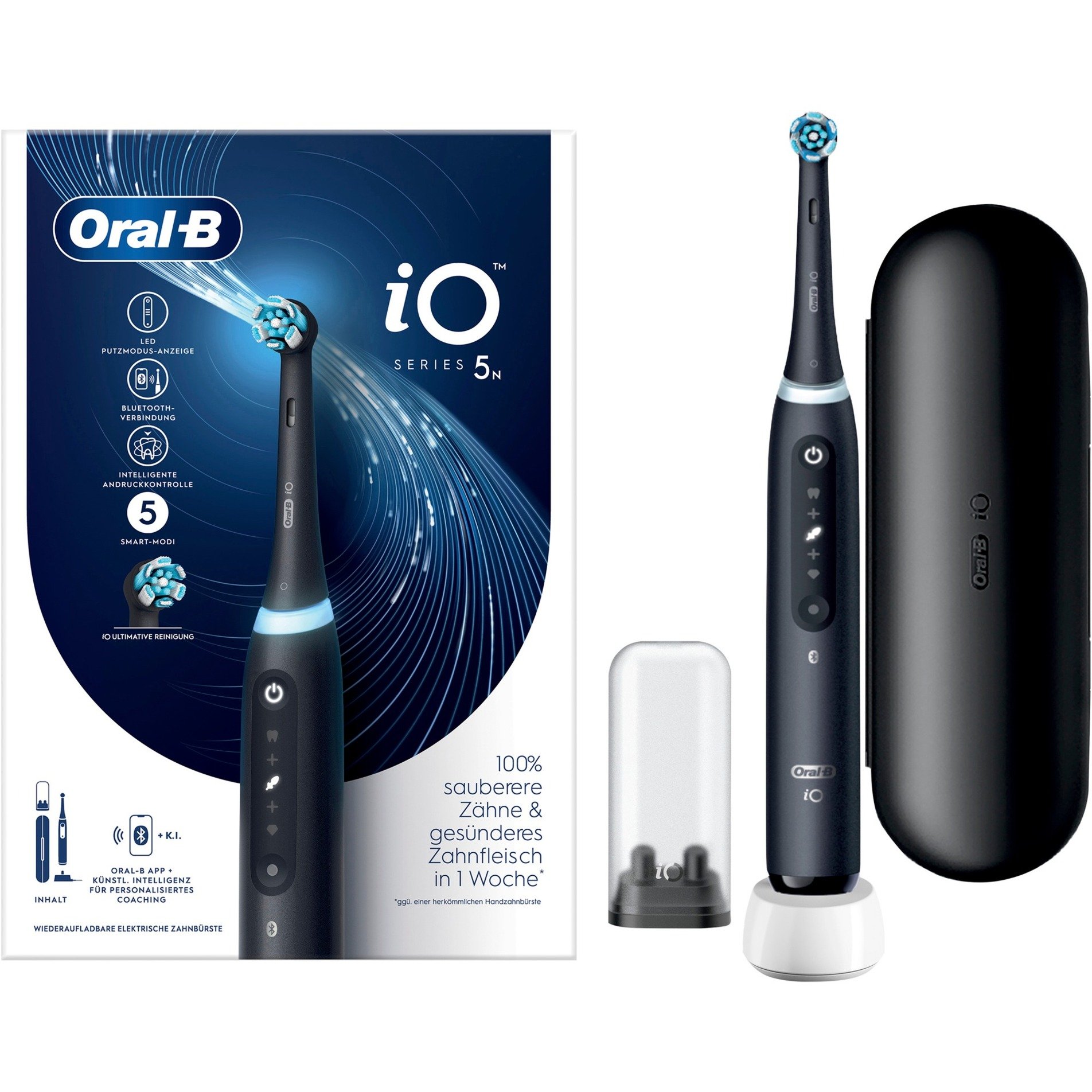 Oral-B iO Series 5 (Matt Black) Elektrisk tandbørste billede