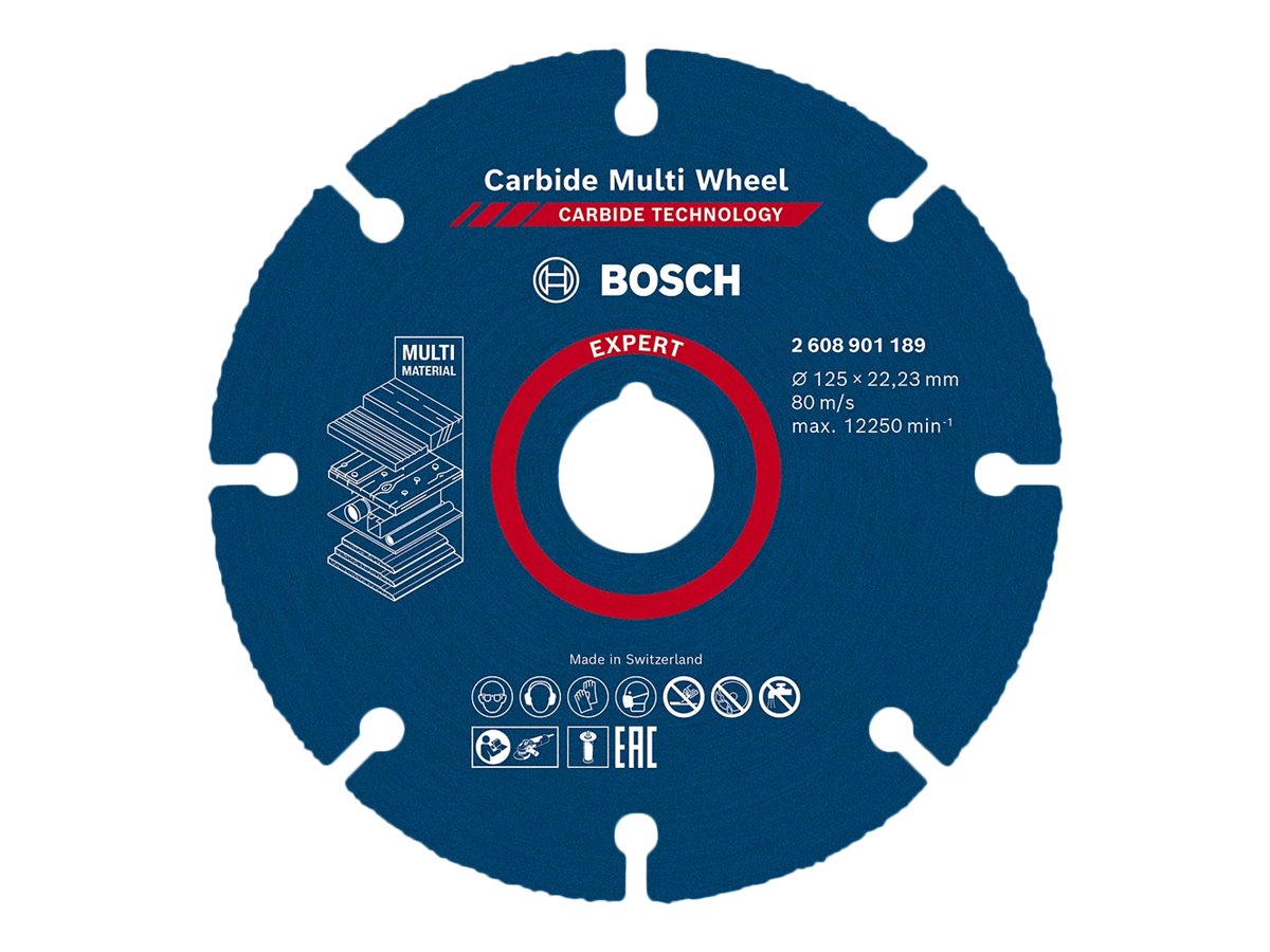 Bosch Expert Carbide Multi Wheel X-LOCK Kæreskive Gipstavle
