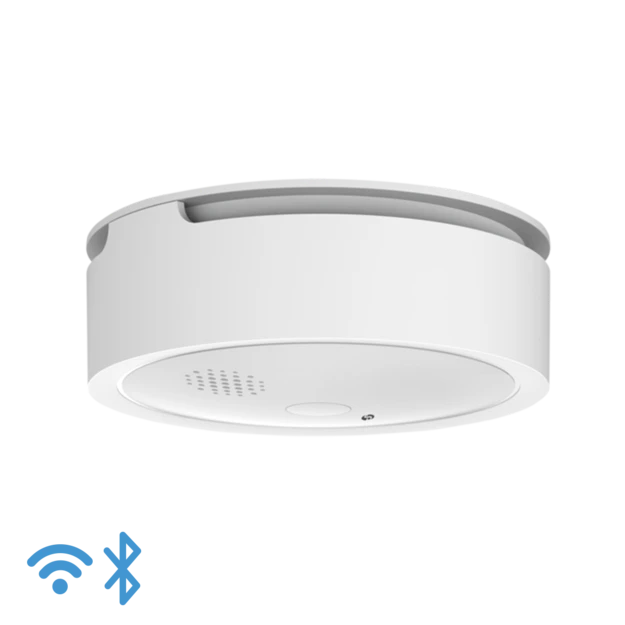 Shelly Plus Smoke Alarm – brandalarm til Wi-Fi-netværk