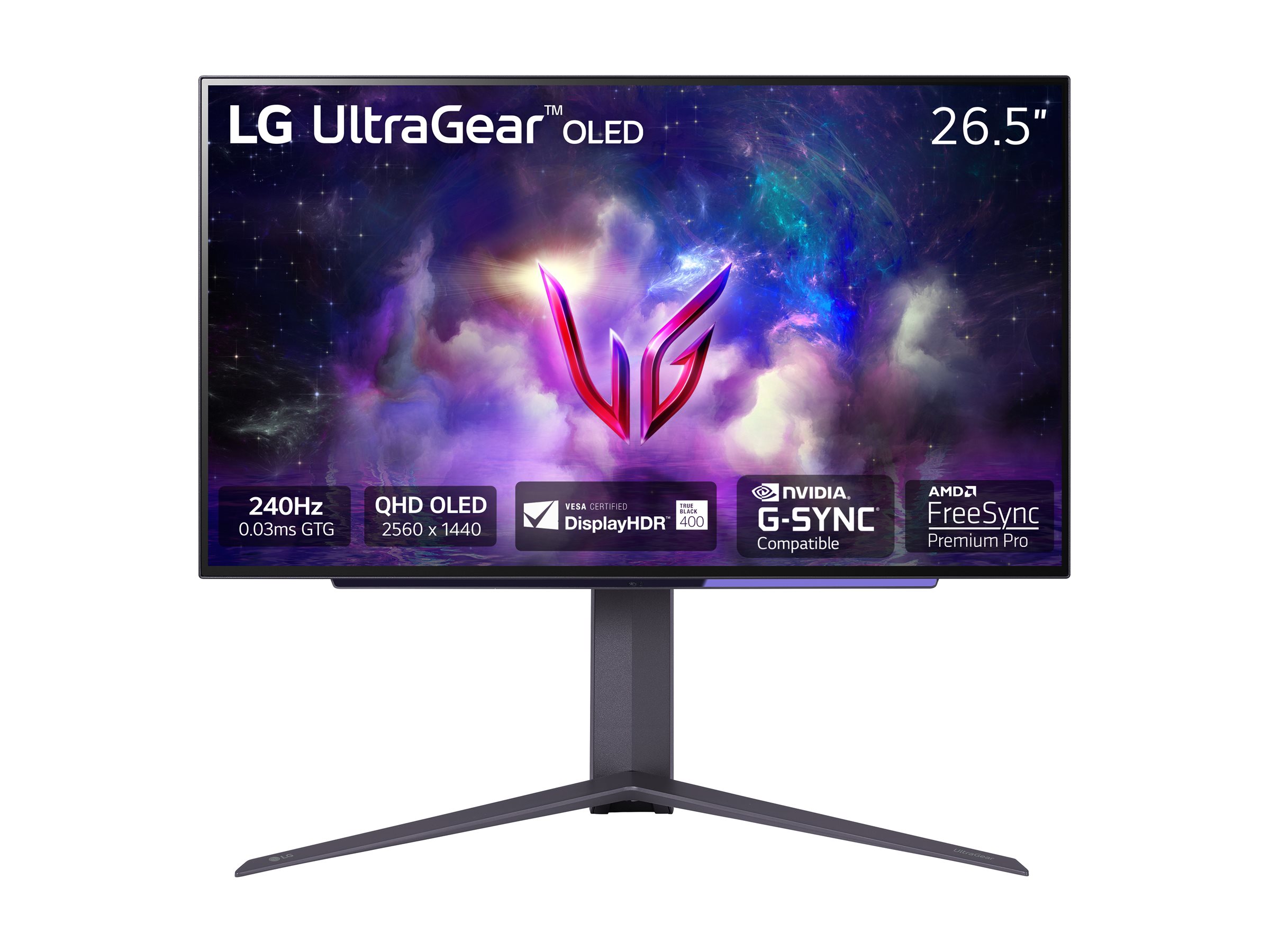 LG UltraGear 27GS95QE-B 27" 2560 x 1440 (2K) HDMI DisplayPort 240Hz