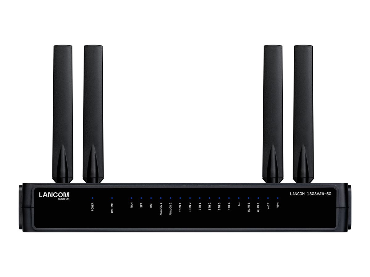 LANCOM 1803VAW-5G SD-WAN gateway Desktop
