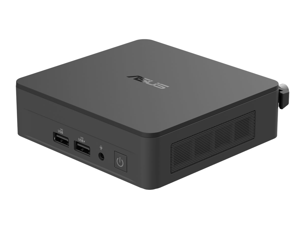 ASUS NUC 13 Pro Slim Kit RNUC13ANKI700000I - Barebone - mini PC 1 x Core i7 1360P / op til 5 GHz - RAM 0 GB - Intel Iris Xe Graphics - IEEE 802.11ax (Wi-Fi 6E), Bluetooth 5.3, Gigabit Ethernet, 2.5 Gigabit Ethernet - sort