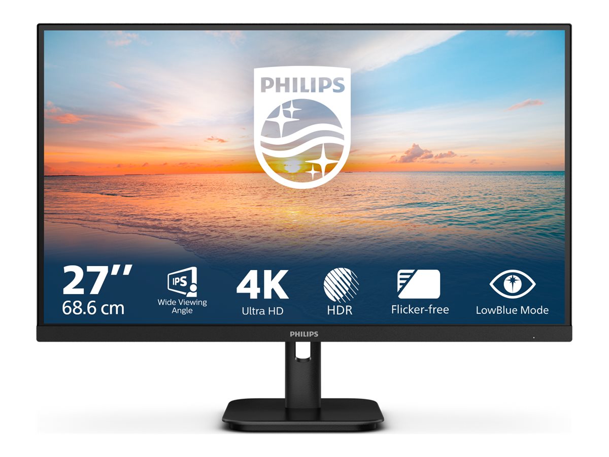 27" Philips 27E1N1800A - 1000 Series - 3840x2160 (4K) - 60Hz - IPS