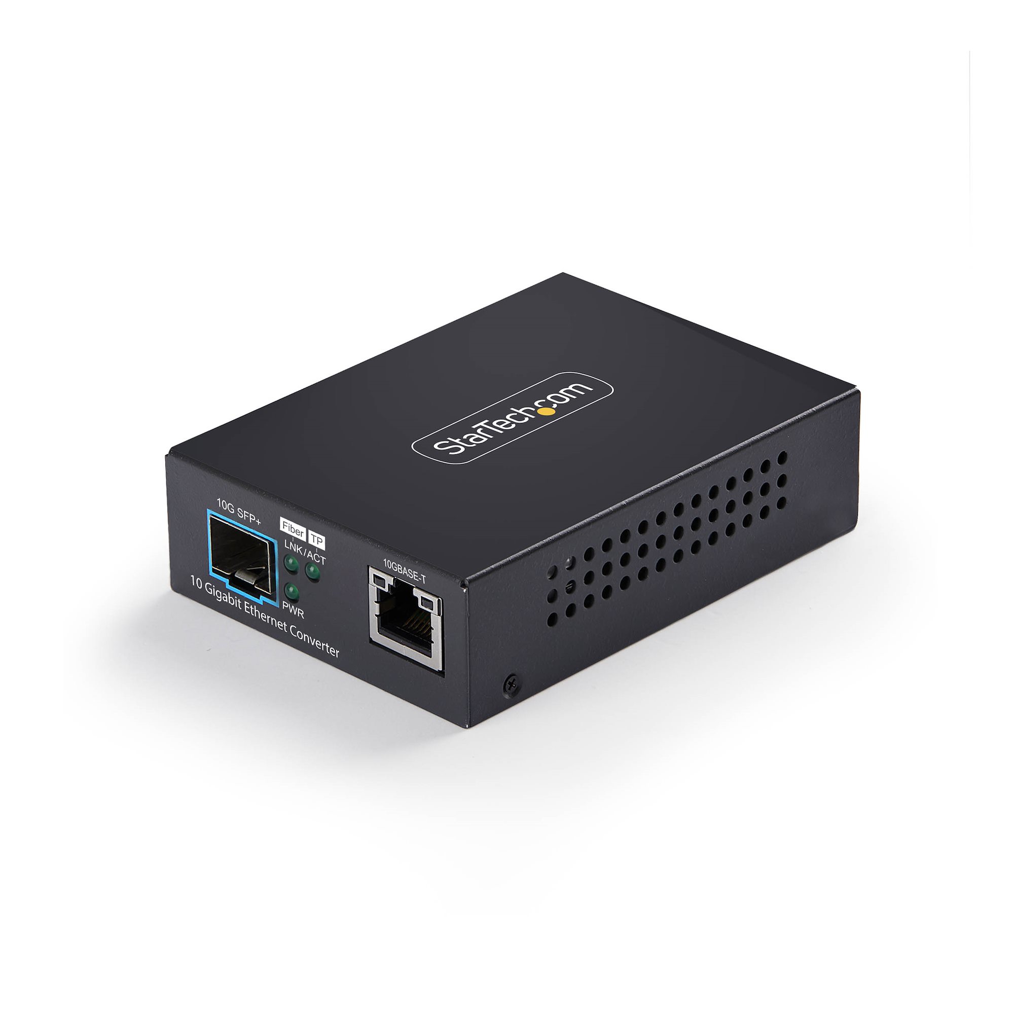 StarTech.com MCM10GSFP2 netværksomformer til medie 10000 Mbit/s Multitilstand, Enkeltilstand Sort