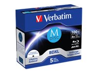 Verbatim M-Disc 5x BD-R XL 100GB