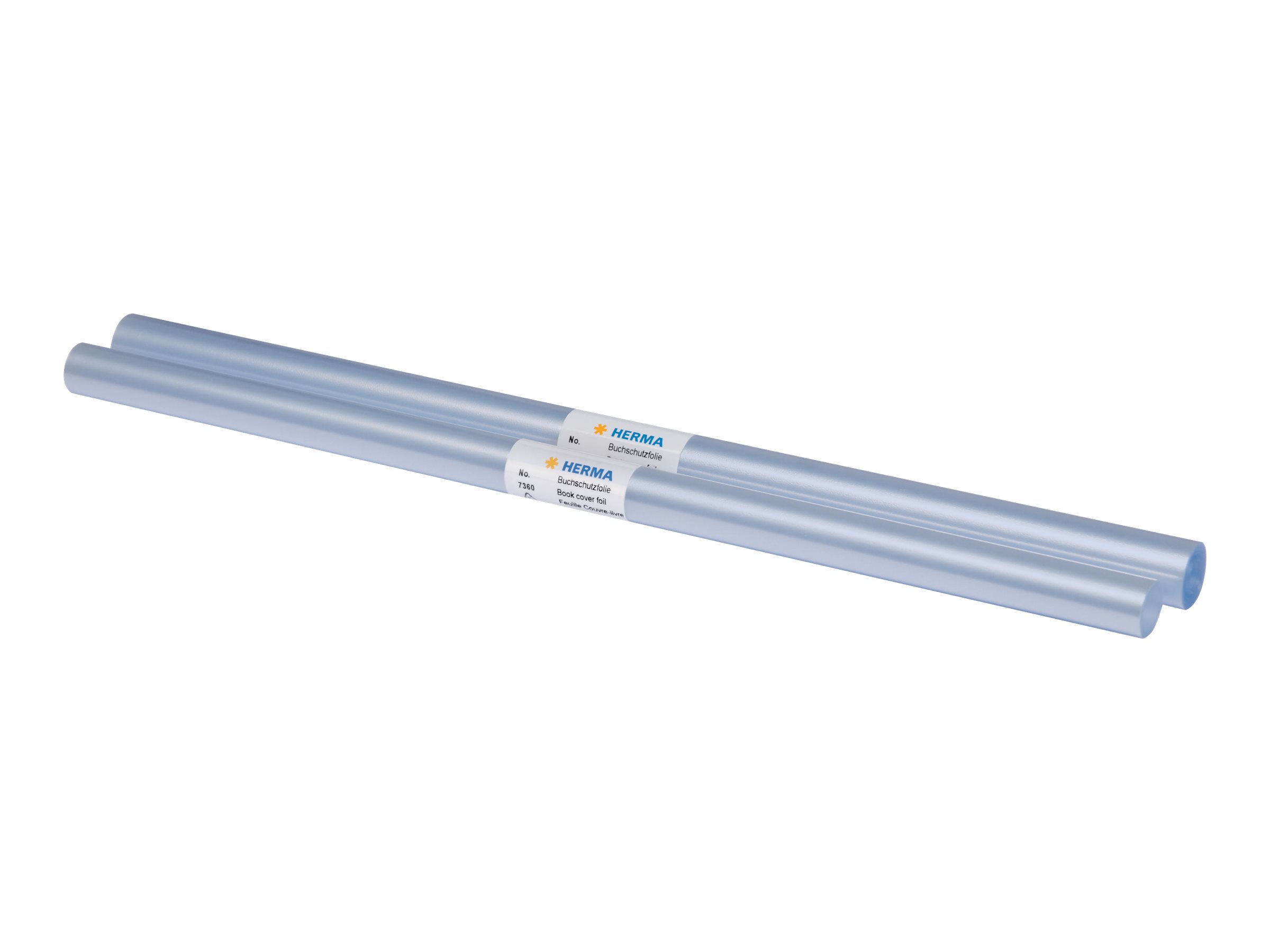 HERMA book cover - 40 cm x 10 m - transparent - polypropylene - 1 roll(s)