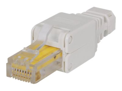 Intellinet RJ45 Modular Plug, Toolless Connector, Cat5/5e/6, 22-26 AWG solid and stranded UTP cables CAT 6 Ikke afskærmet parsnoet (UTP)