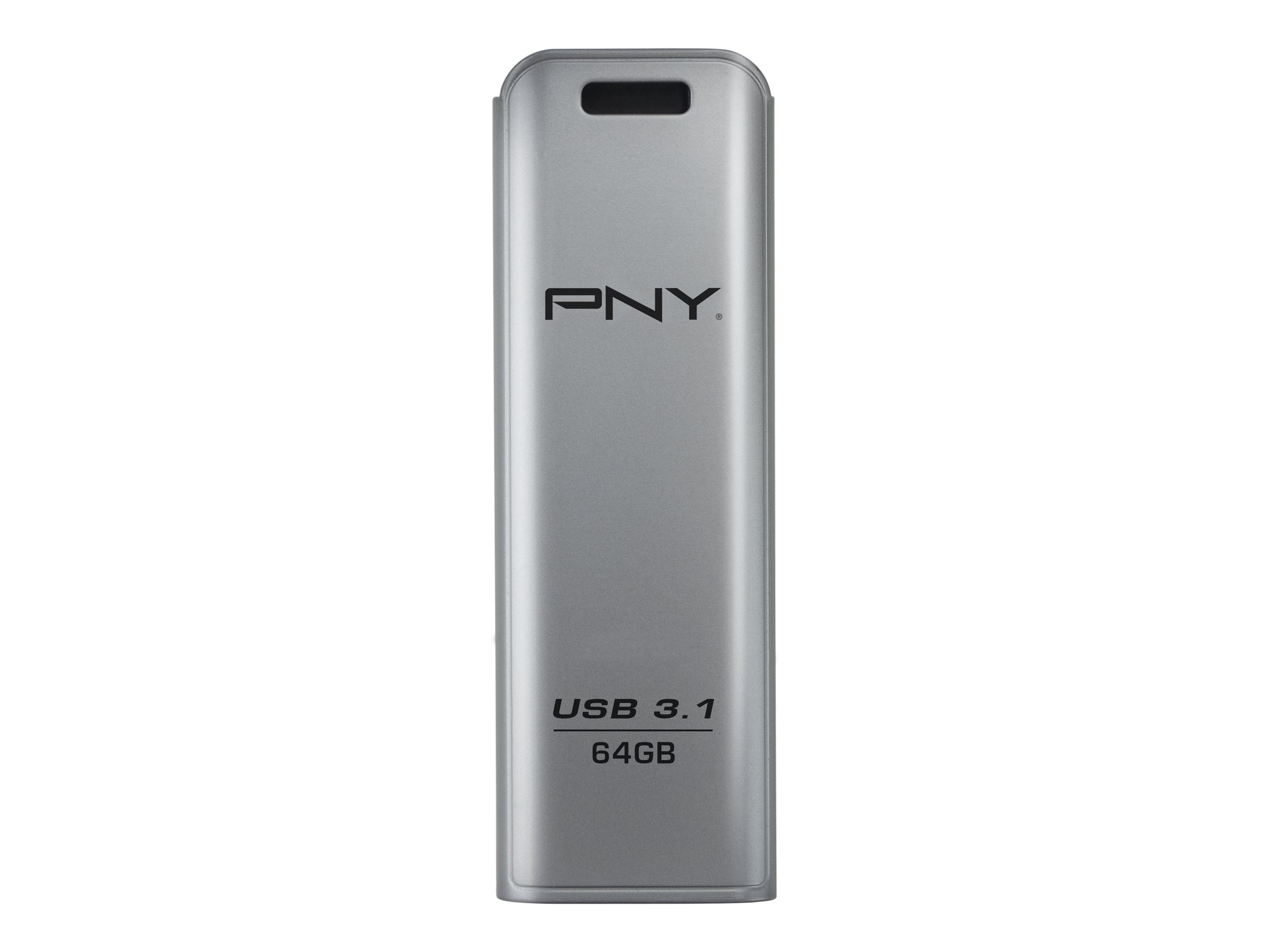 PNY Elite Steel 64GB USB 3.1 USB stick Sølv