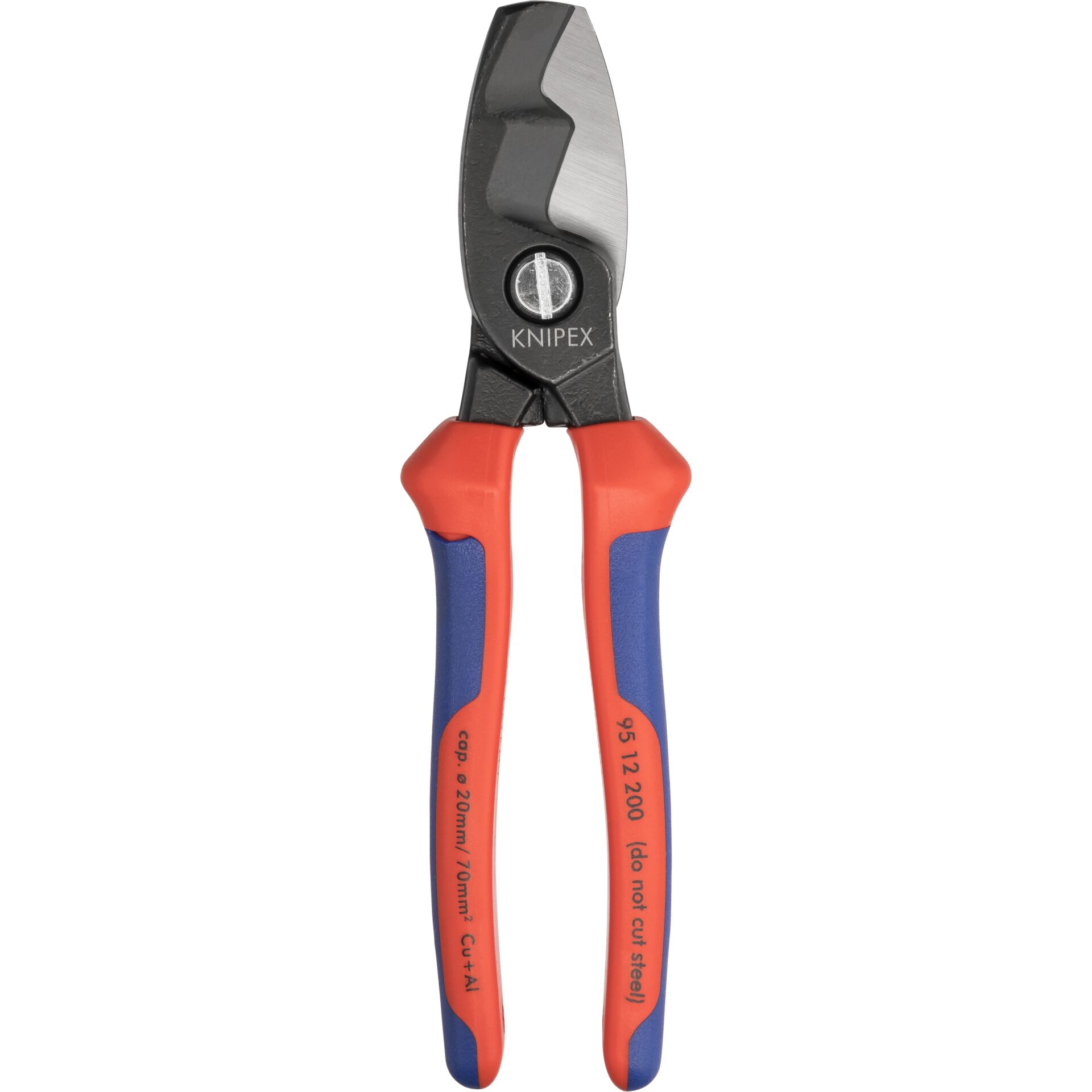 KNIPEX kabelsaks med dobbeltskær 200 mm