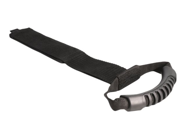 Delock - Burrebånd - krog og løkke-fastgørelse, L 710 x B 50 mm - 71 cm - sort