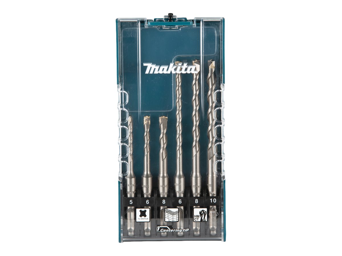 Makita E-15730 SDS-Plus drill set 6 pieces