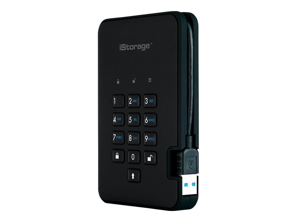 iStorage diskAshur² Harddisk 2TB USB 3.1 Gen 1 5400rpm