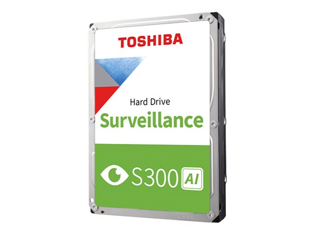 Toshiba S300 AI - Harddisk - Overvågning - 10 TB - intern - 3.5 - SATA 6Gb/s - 7200 rpm - buffer: 512 MB