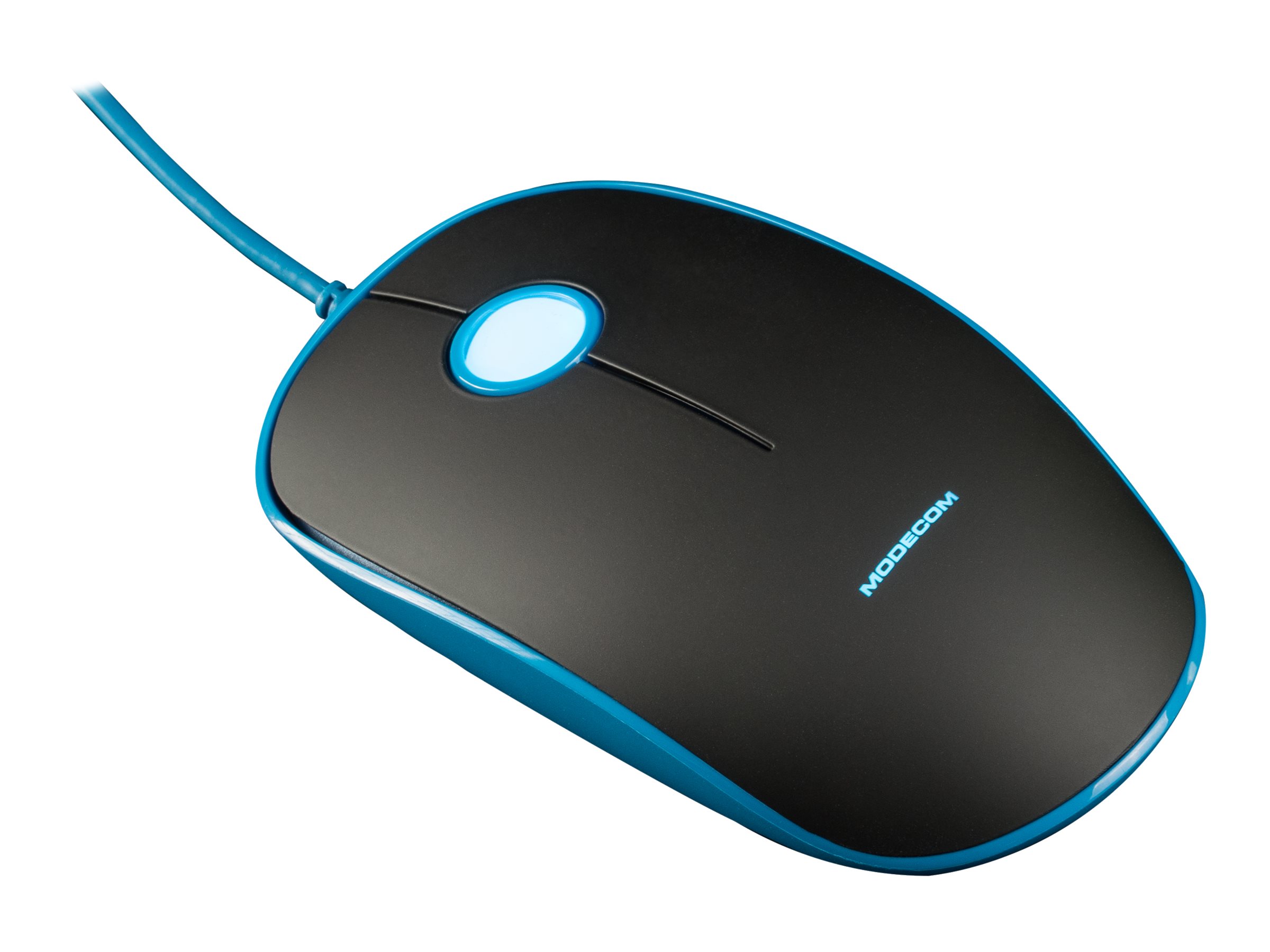 ModeCom MC-M111 Optisk Kabling Sort Blå