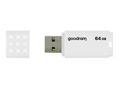 GOODRAM UME2 64GB USB 2.0 USB stick Hvid
