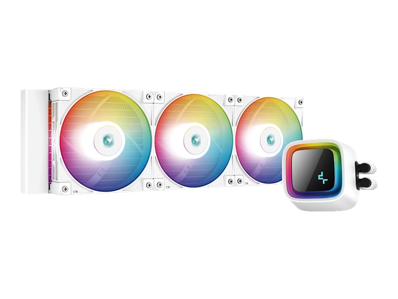 Deepcool LS720 WH Processors flydende kølesystem 1-pack Hvid 120 mm Vandkøling - GEEKD.dk
