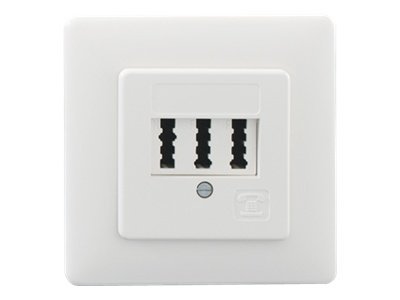 Rutenbeck TAE 2x6/6 NFF Up rw Hvid