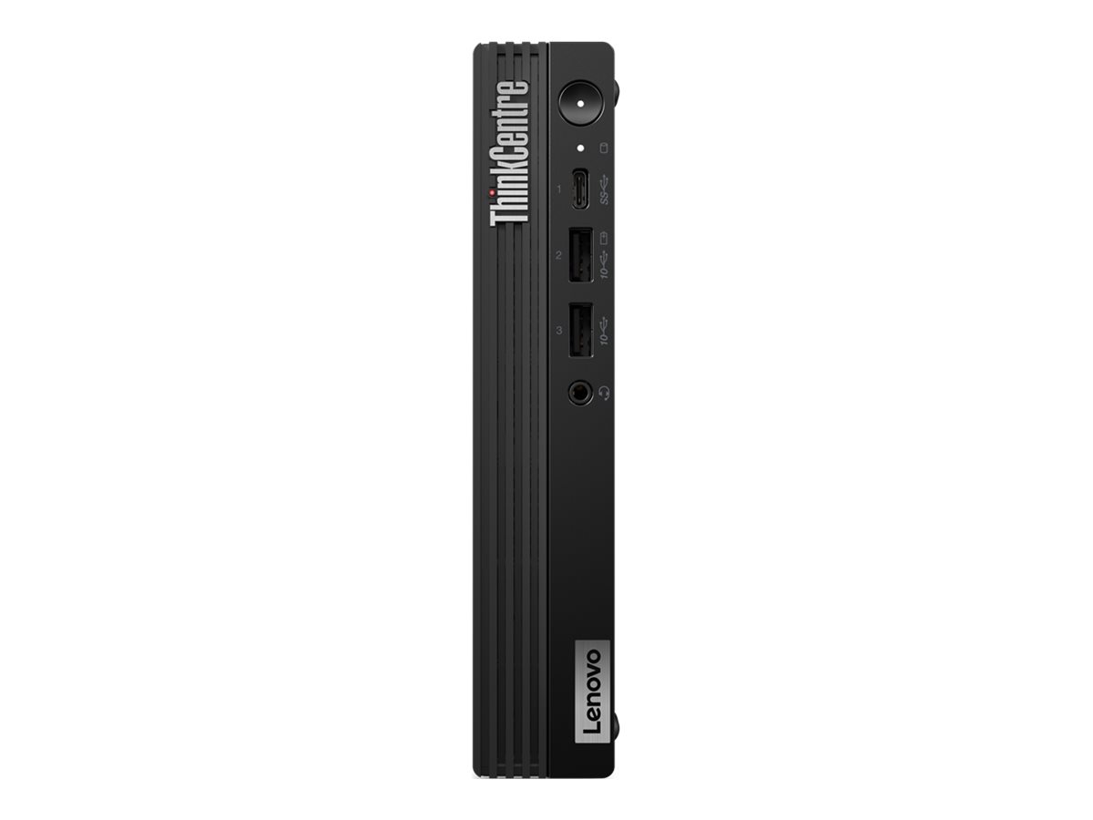 Lenovo ThinkCentre M70q Gen 5 12TD - Lille Core i7 i7-14700T / op til 5.2 GHz - vPro Enterprise - RAM 16 GB - SSD 1 TB - TCG Opal Encryption, NVMe - UHD Graphics 770 - Gigabit Ethernet, IEEE 802.11ax (Wi-Fi 6E), Bluetooth 5.3 - Win 11 Pro - skærm: ingen - tastatur: engelsk - Europa - sort - Lenovo TopSeller - med 3 Years Lenovo Onsite Support