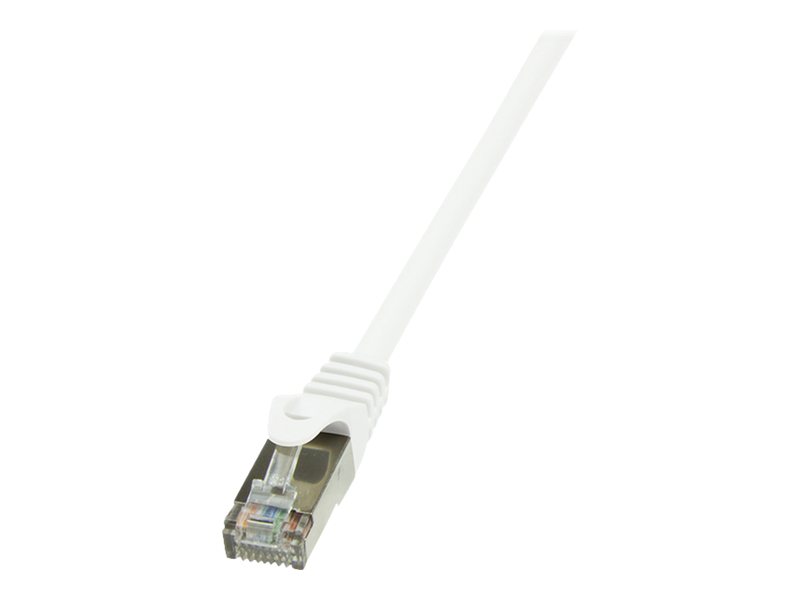 LogiLink EconLine CAT 6 Foldet uskærmet snoet par (F/UTP) 10m Patchkabel Hvid